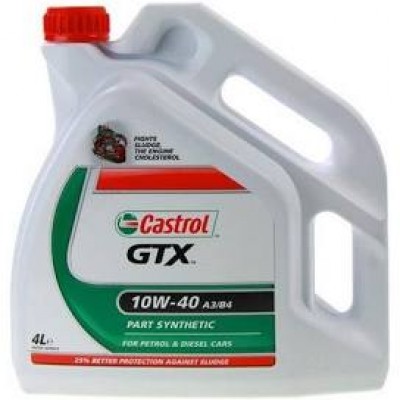 OLIO MOTORE GTX 10W40 LT.4 CASTROL