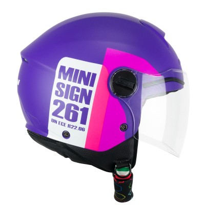 CASCO JET JUNIOR SIGN VIOLA ROSA CGM